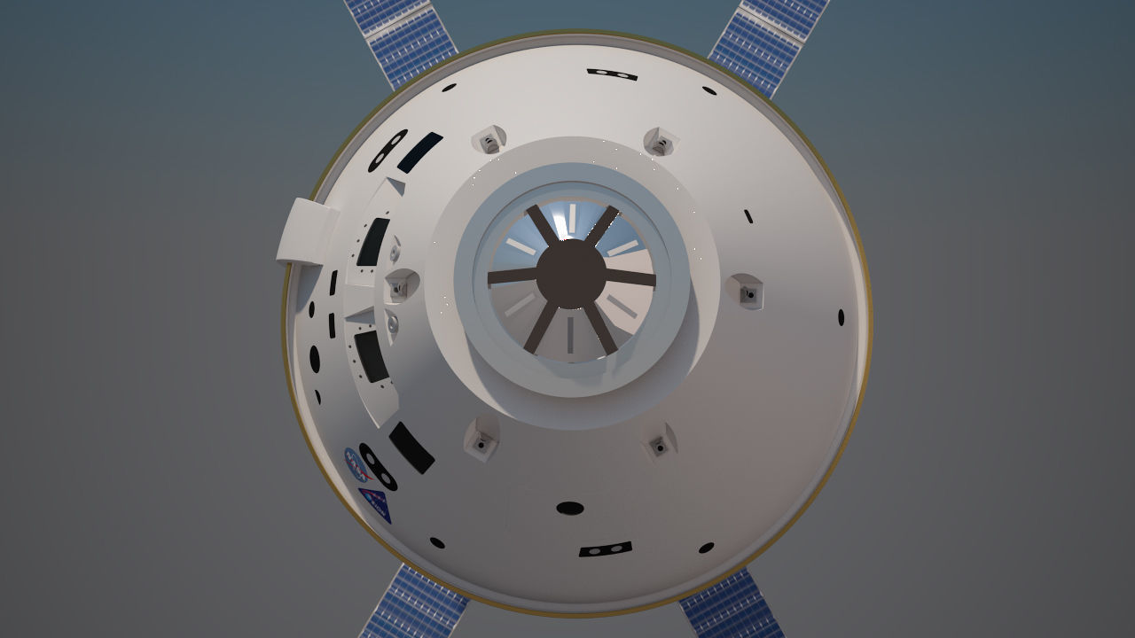 Nasa Orion Space Craft 3D model_2