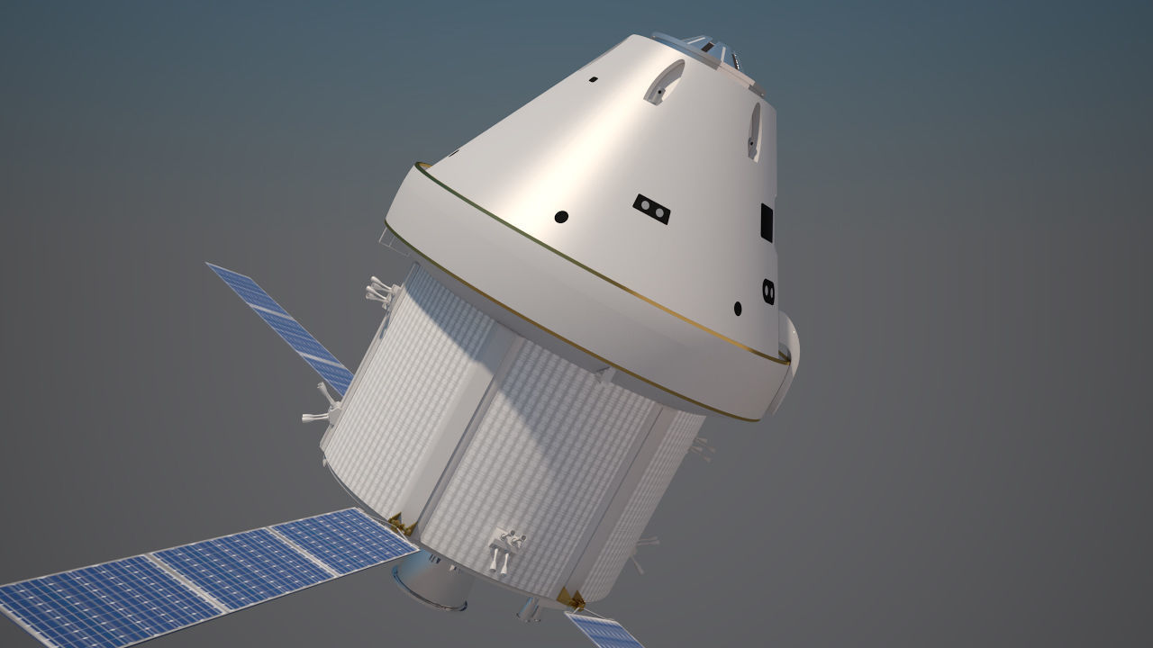 Nasa Orion Space Craft 3D model_18