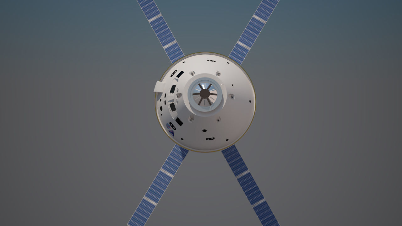Nasa Orion Space Craft 3D model_1
