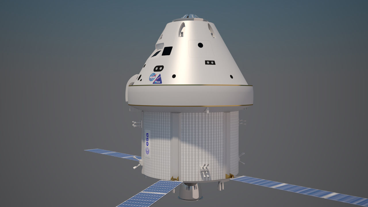 Nasa Orion Space Craft 3D model_20