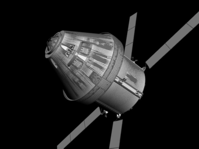 Nasa Orion Space Craft 3D model_23