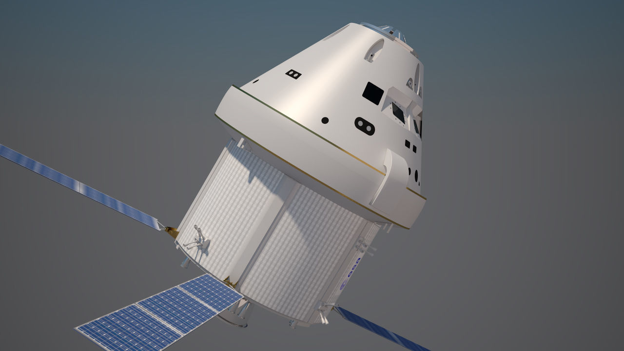 Nasa Orion Space Craft 3D model_19