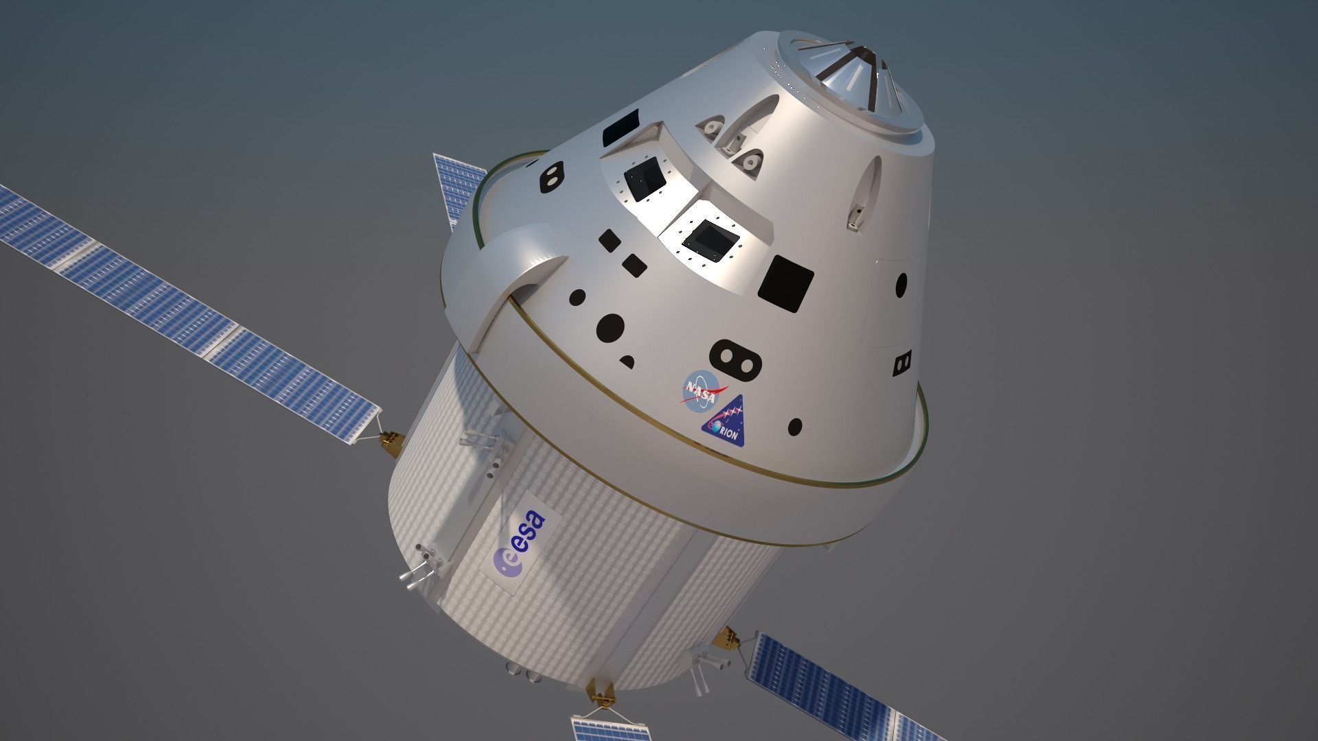 Nasa Orion Space Craft 3D model_14