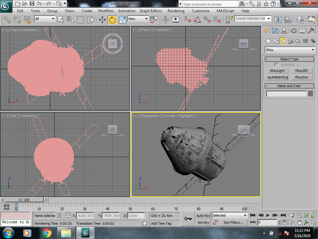 Nasa Orion Space Craft 3D model_21