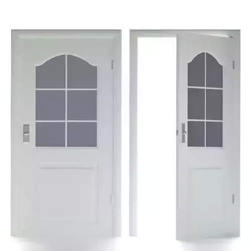Doors Low-poly 3D model