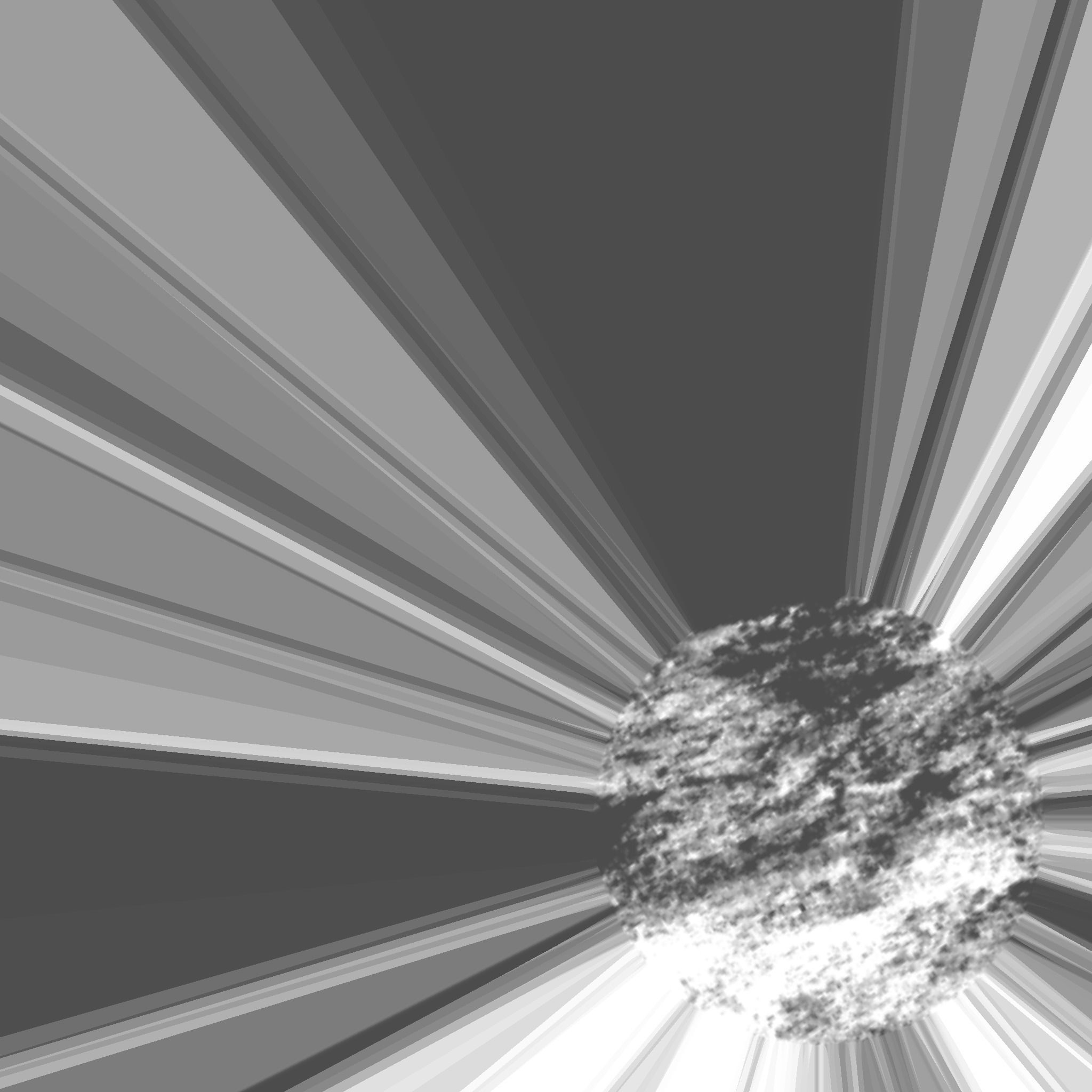 Vintage Alarm clock Low-poly 3D model_23