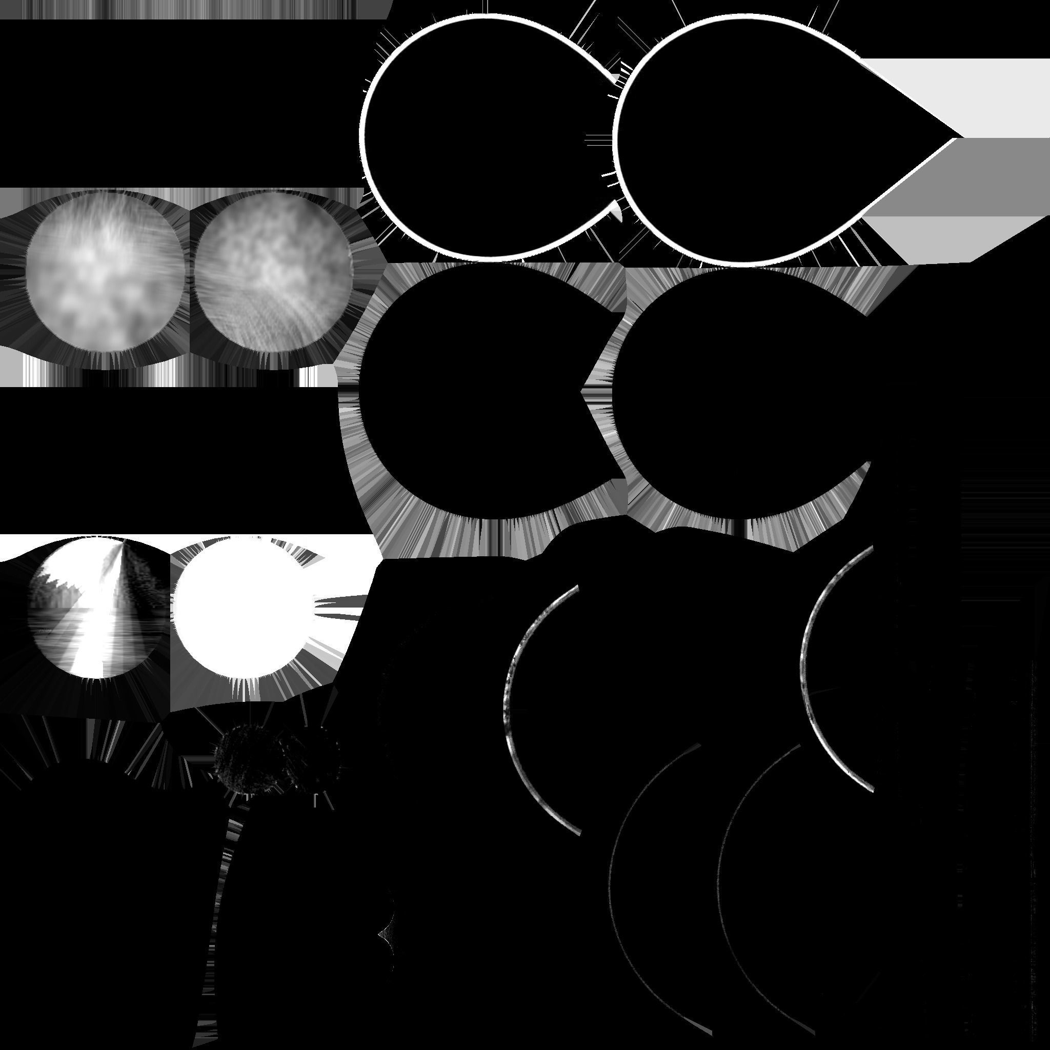 Vintage Alarm clock Low-poly 3D model_26