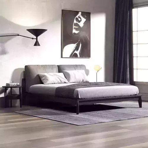 Bedroom Interior 205 3D model