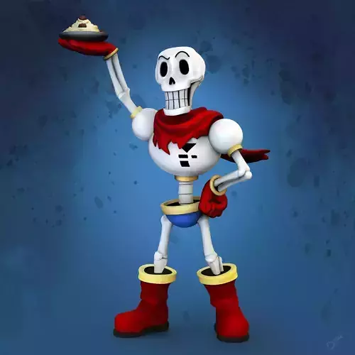 Papyrus Undertale Character 3D print model