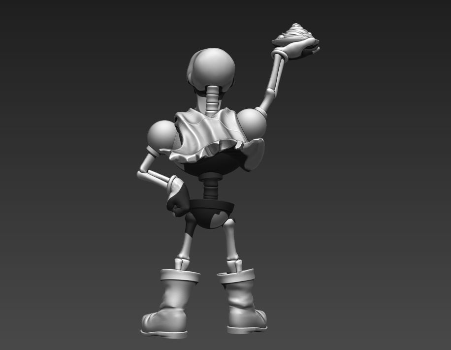 Papyrus Undertale Character 3D print model_20