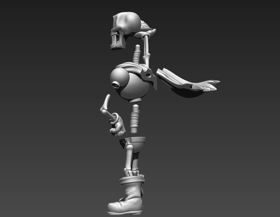Papyrus Undertale Character 3D print model_12