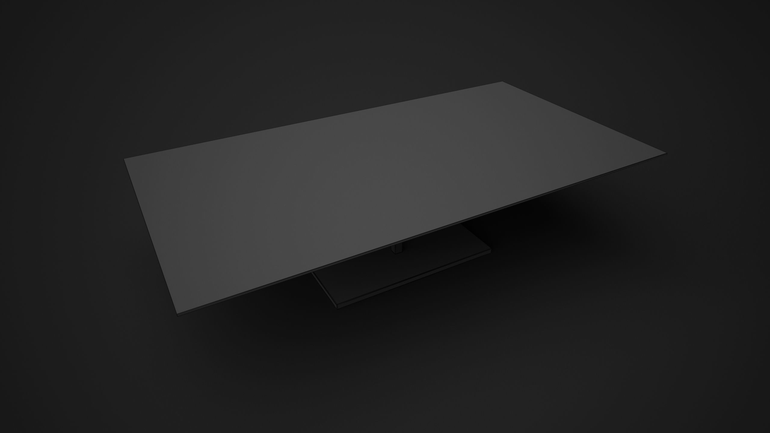 Coffee Table - High Quality Furniture 07 Low-poly 3D model_1