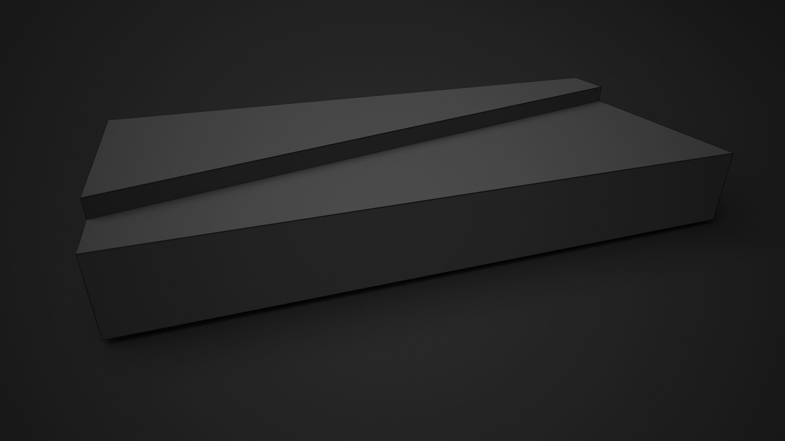 Coffee Table - Hubert Sobe Furniture Low-poly 3D model_3