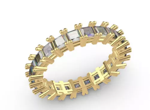 weeding ring princes cut 3D print model