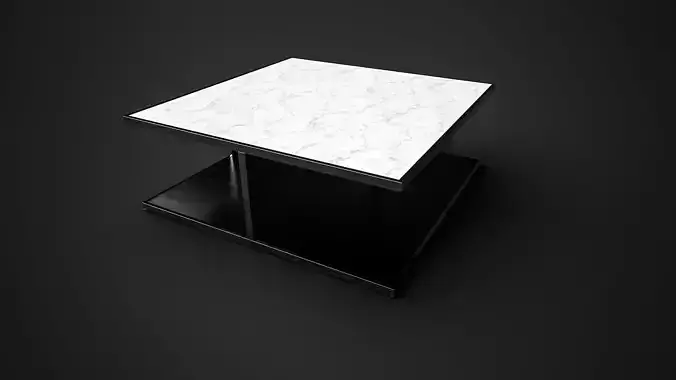 Coffee Table - Ann Modloft Low-poly 3D model Coffee Table - Ann Modloft Low-poly 3D model