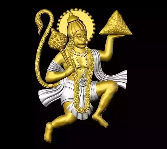 God  Hanuman pendant