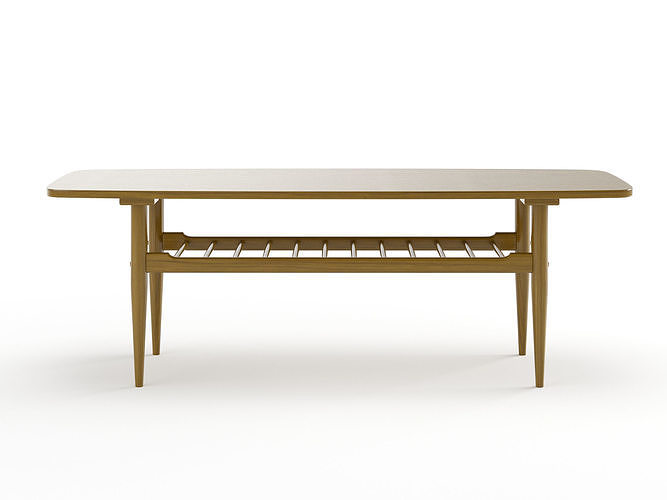 T-46 Coffee Table - Weiner Dog 3D model