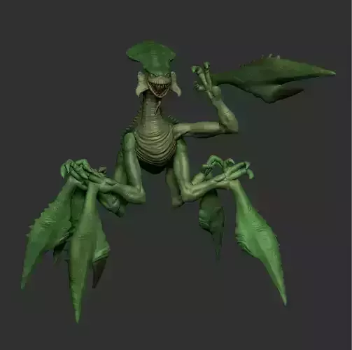 acklay figue custom 3D print model