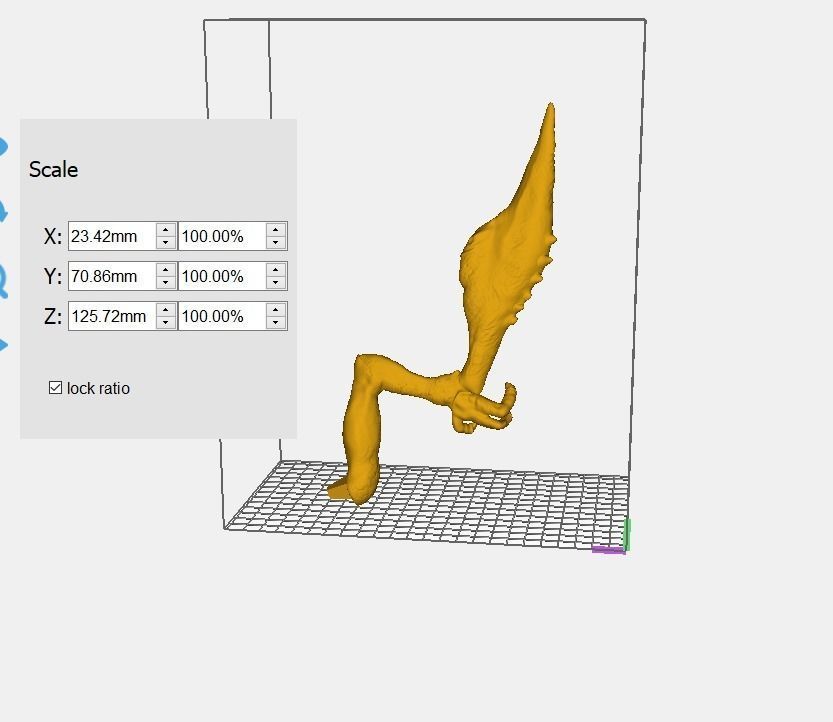 acklay figue custom 3D print model_13