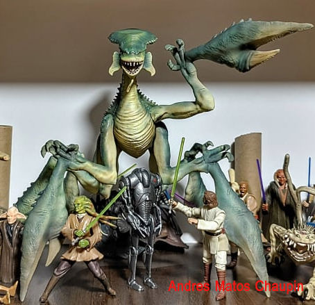 acklay figue custom 3D print model_3