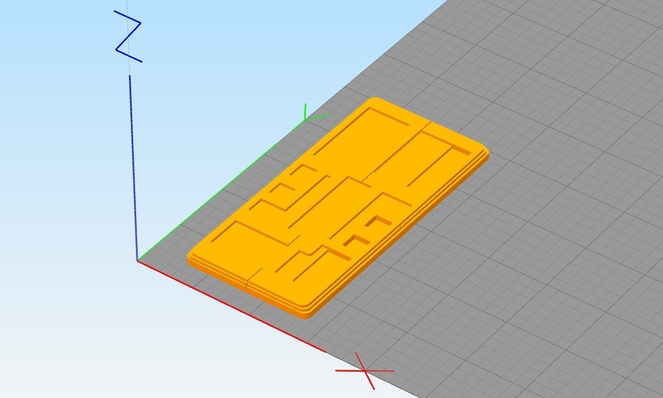 Kylo Ren Belt buckle  3D print model_1