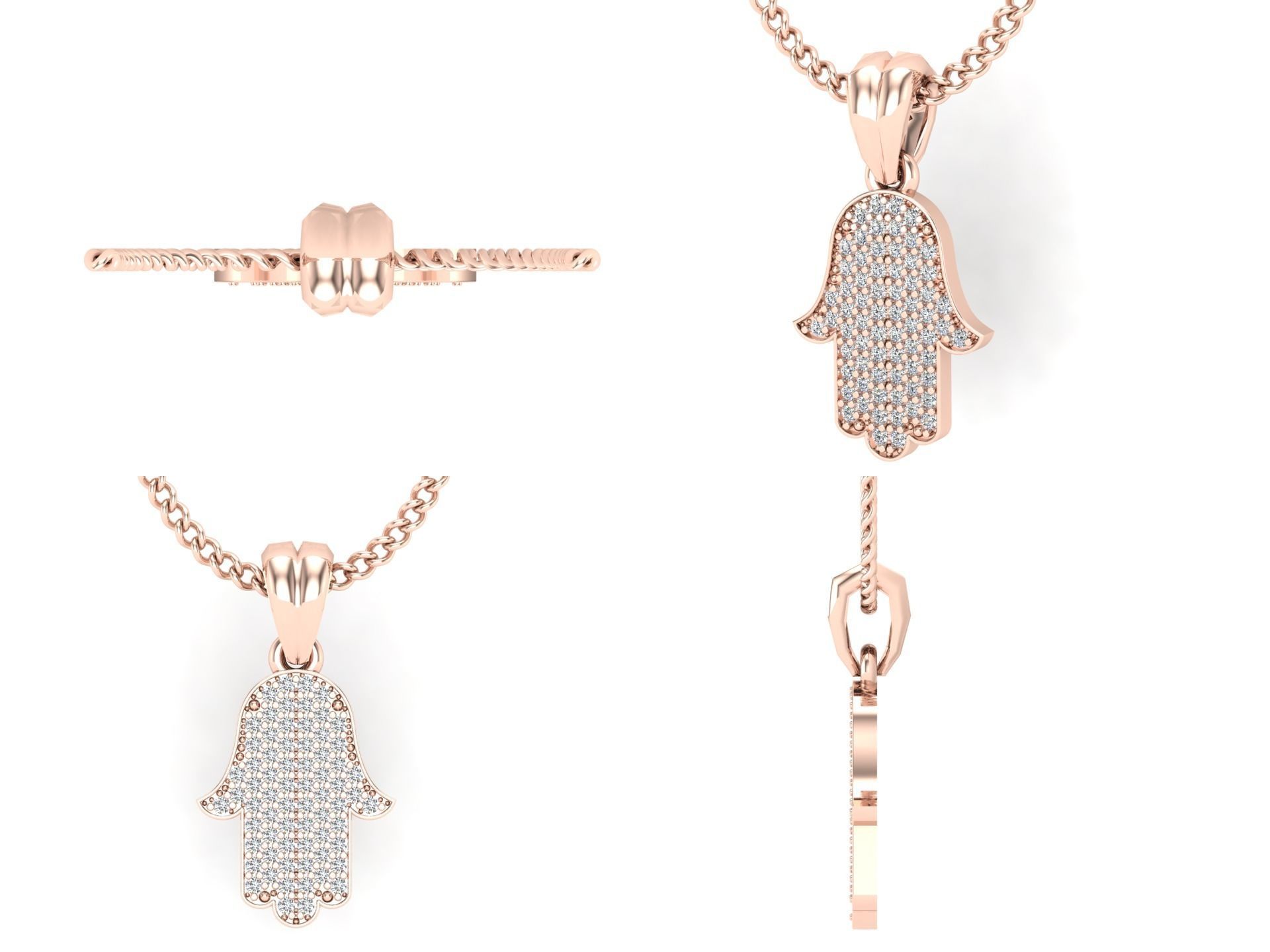 pendant bi3 3D print model_4