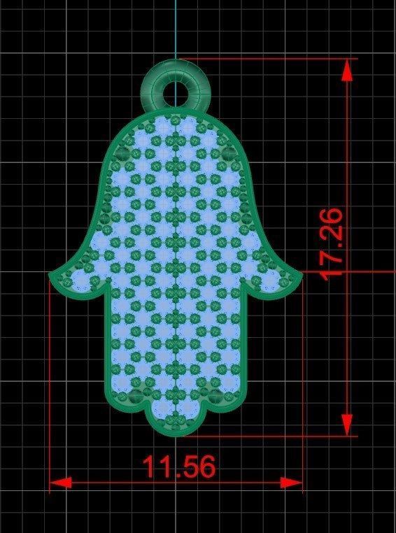 pendant bi3 3D print model_6