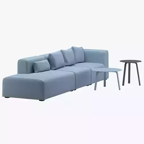 Sofa 45 with Tables