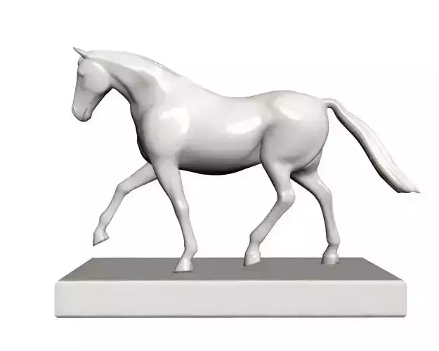 Horse statue 001