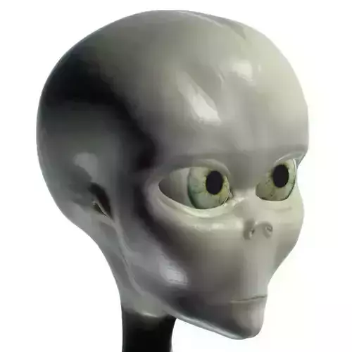 Alien head 001