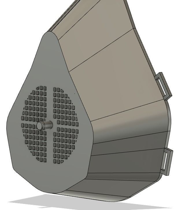 Respiration mask Free 3D print model_1