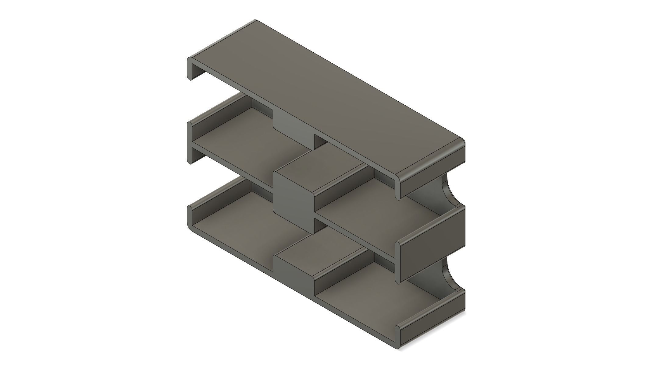 Watergate Board Game Organizer Insert 3D print model_12