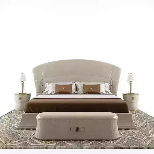 Turri Vogue Bed set
