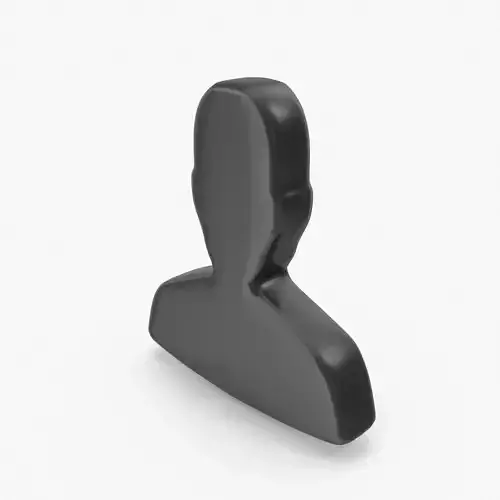3D Account avatar icon model 3D model