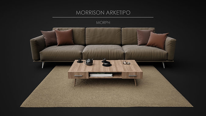 Sofa Set - Morrison Arketipo 03 3D model