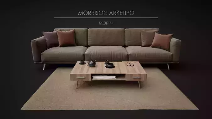 Sofa Set - Morrison Arketipo 03 3D model