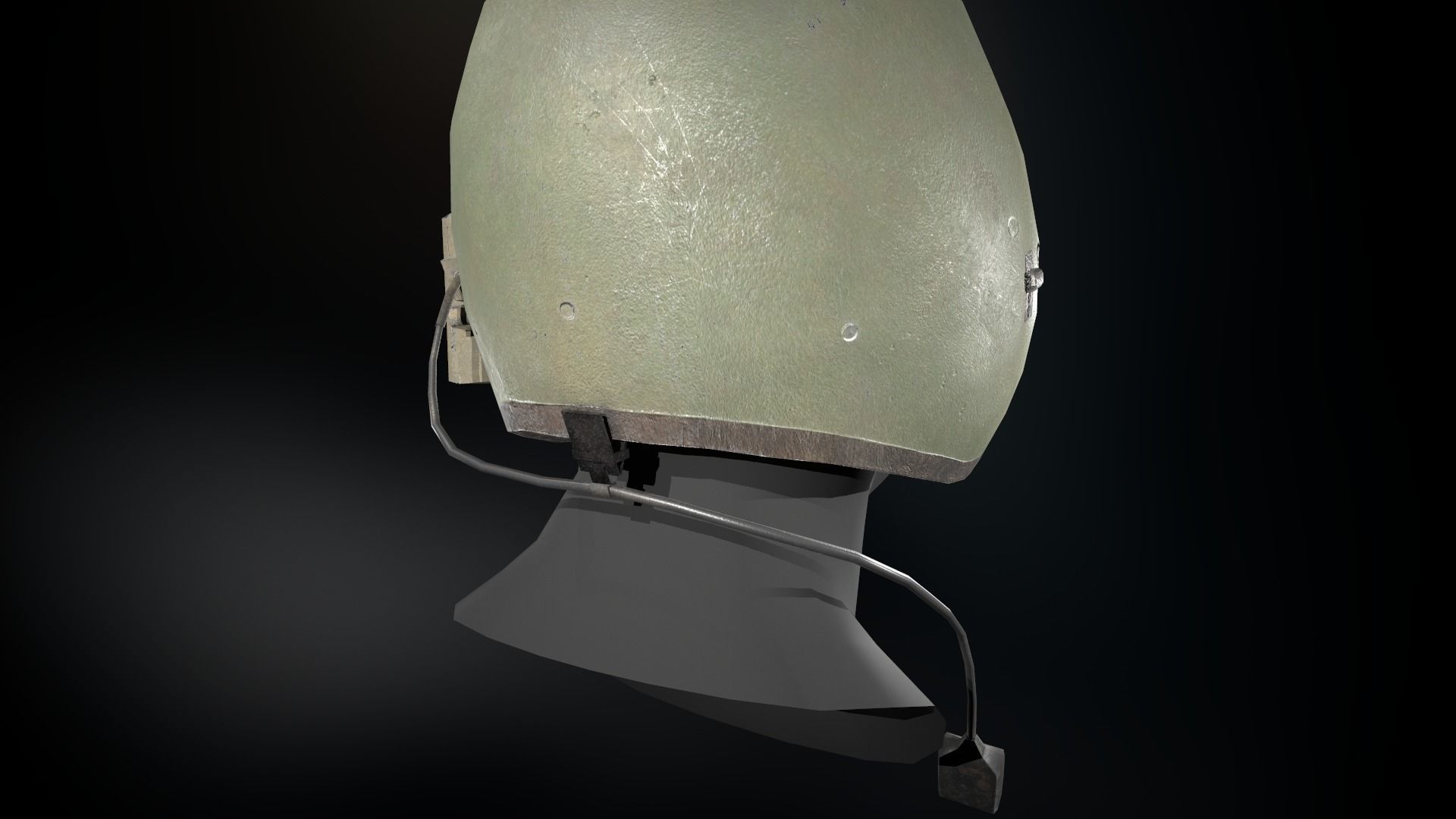 T56-6 Helmet Low-poly 3D model_6