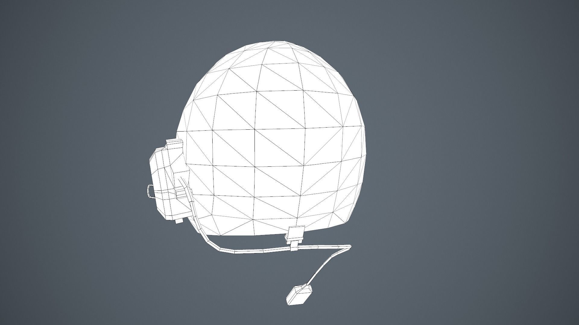 T56-6 Helmet Low-poly 3D model_38