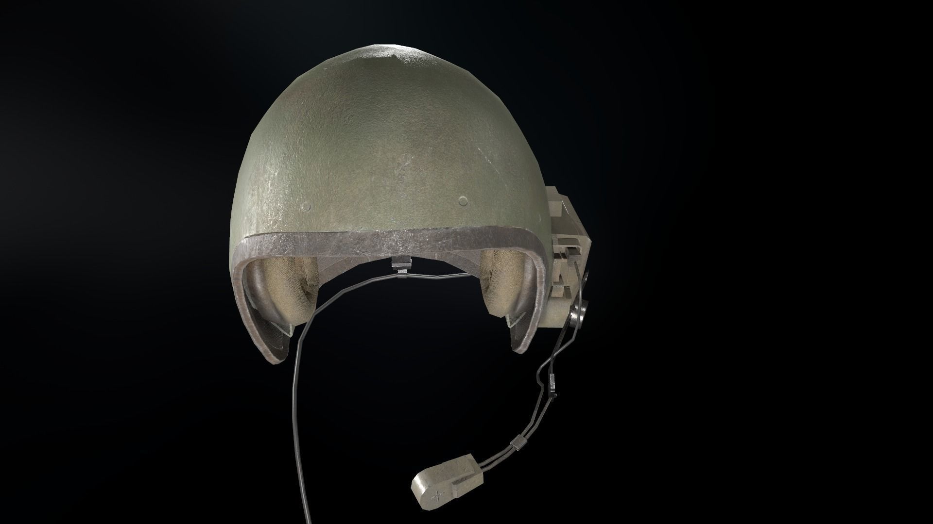 T56-6 Helmet Low-poly 3D model_29