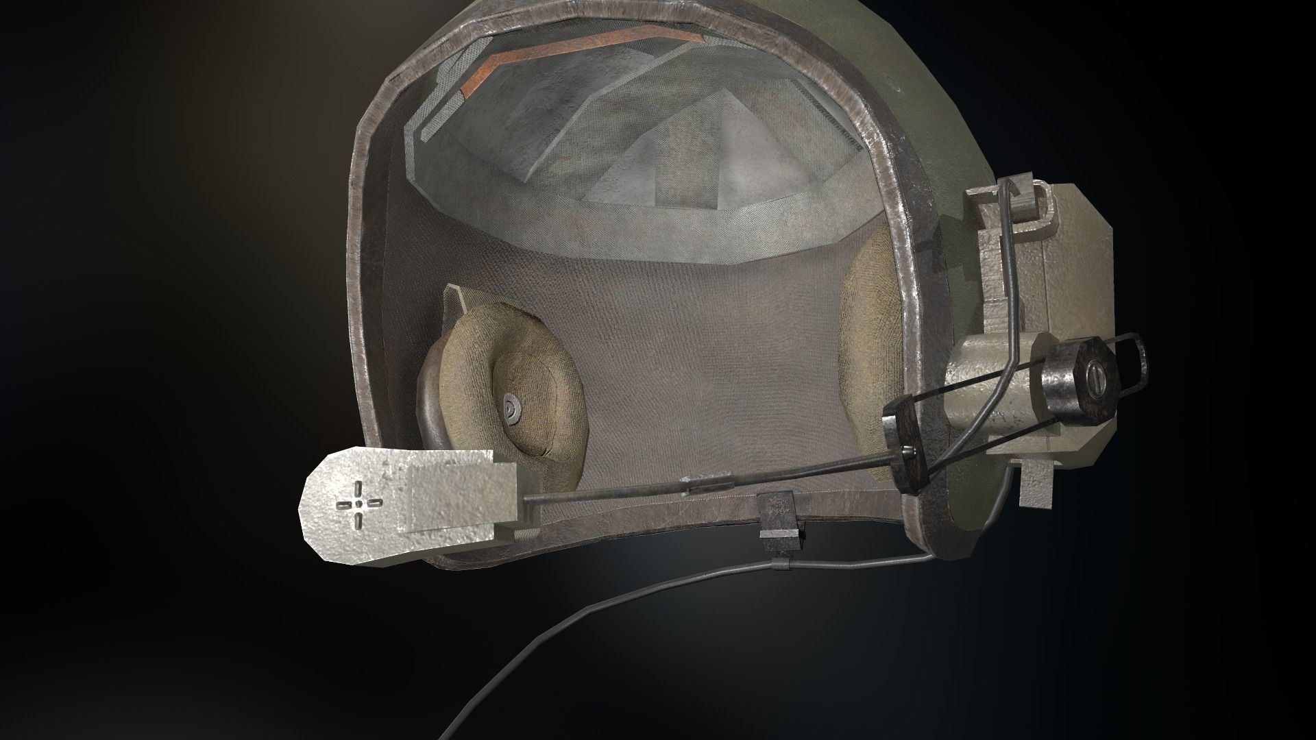 T56-6 Helmet Low-poly 3D model_27