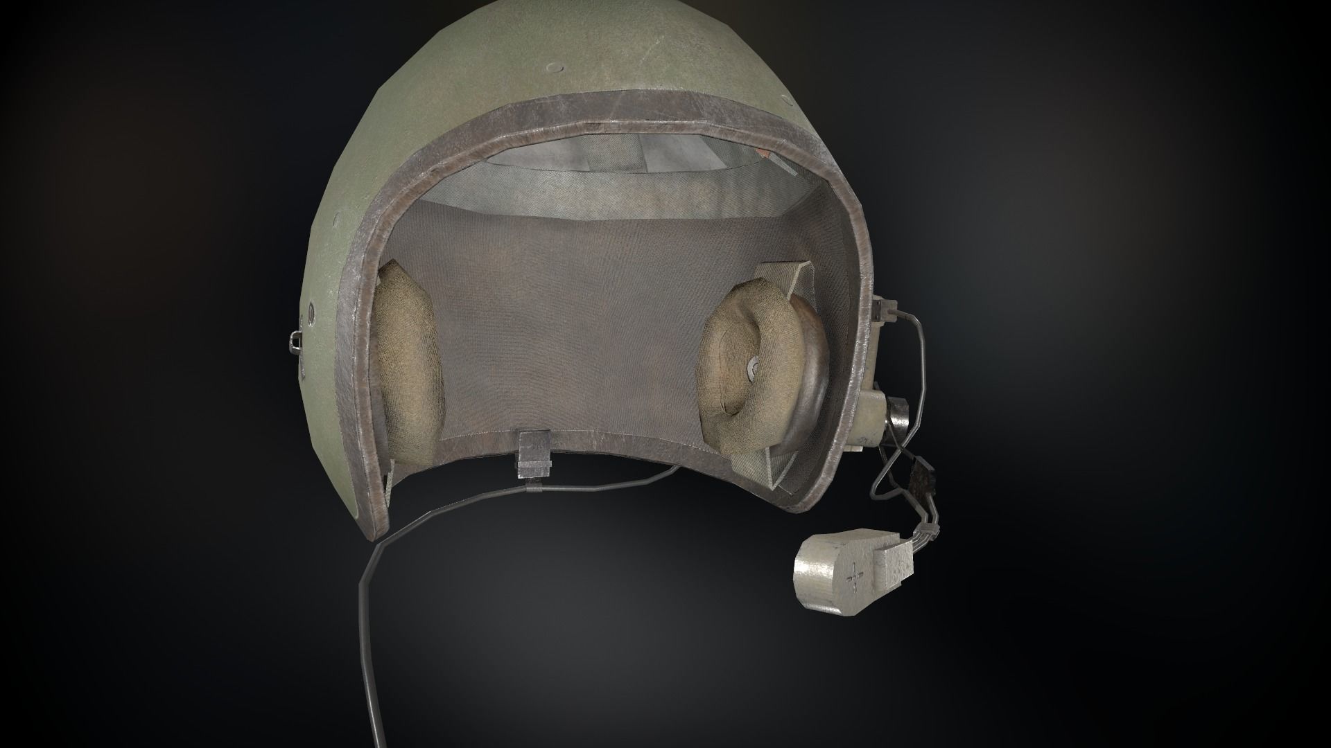 T56-6 Helmet Low-poly 3D model_18