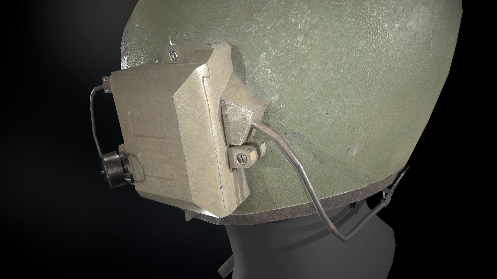 T56-6 Helmet Low-poly 3D model_15