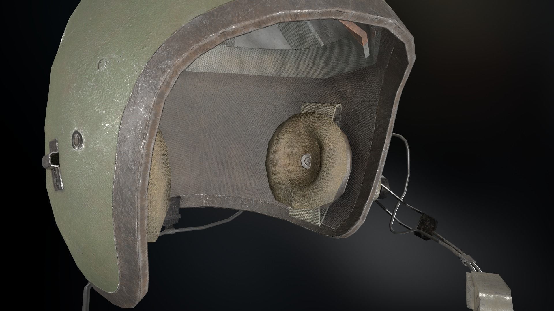 T56-6 Helmet Low-poly 3D model_24