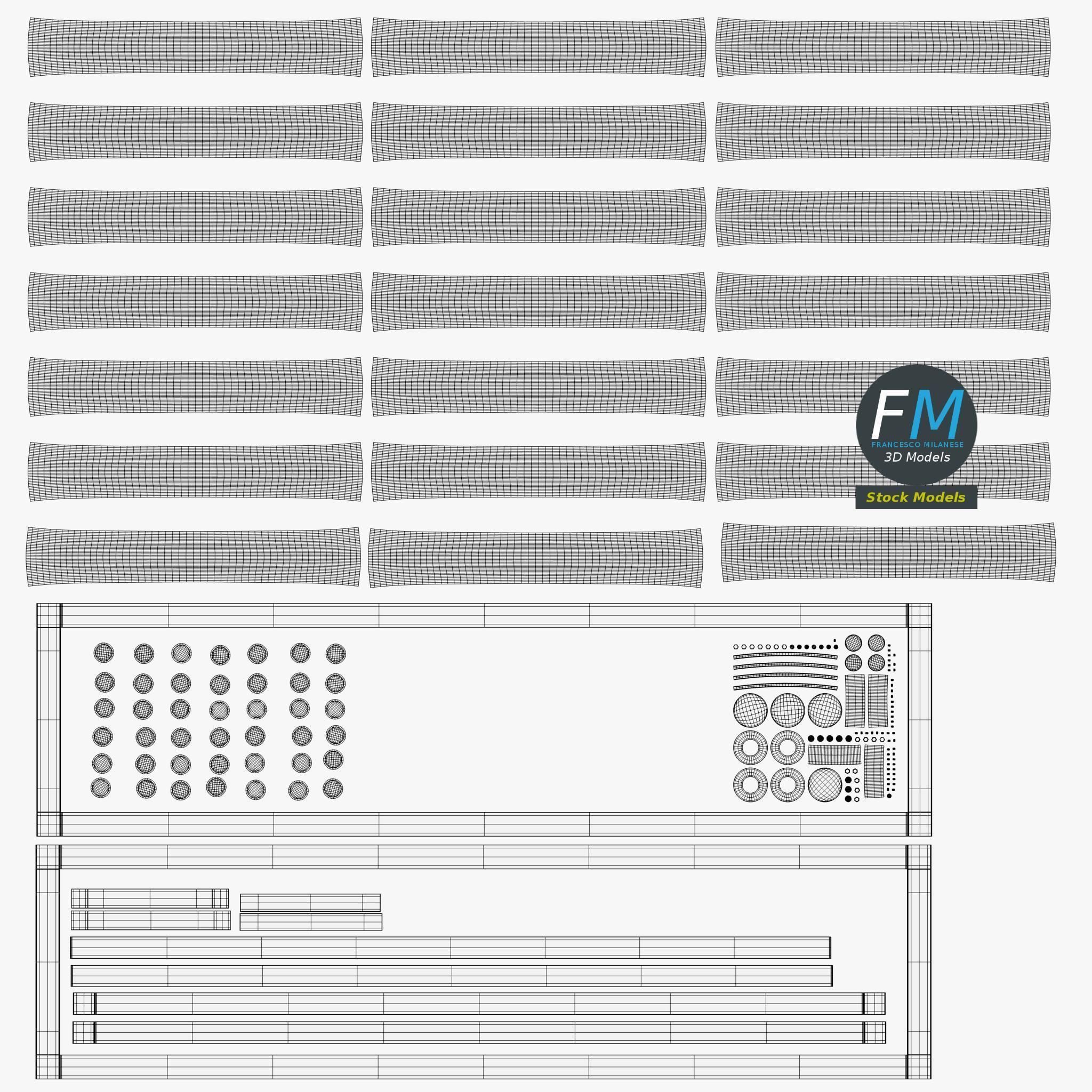 Bicycle racks 1 3D model_11