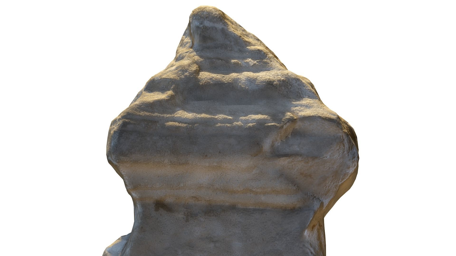 ASSYRIAN - ALTAR INCENSE PYRE Low-poly 3D model_6