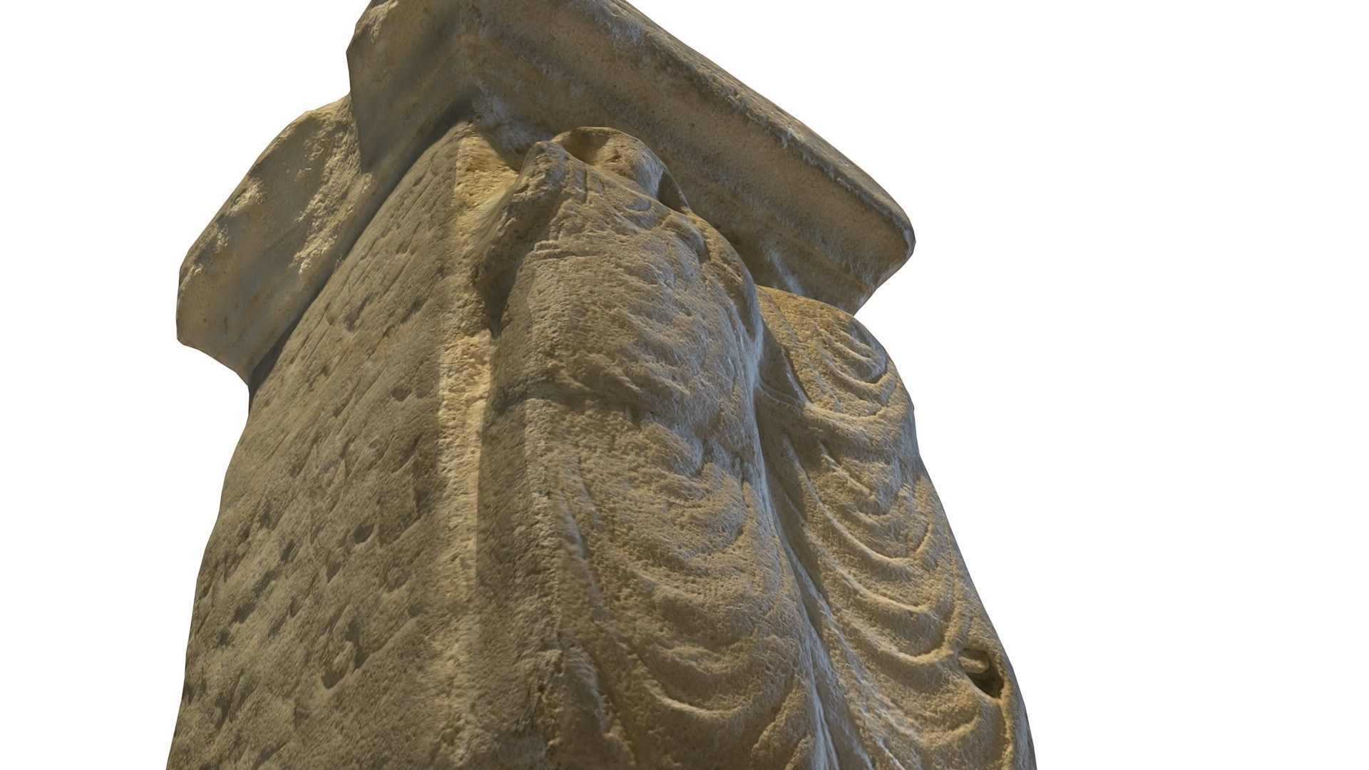 ASSYRIAN - ALTAR INCENSE PYRE Low-poly 3D model_20