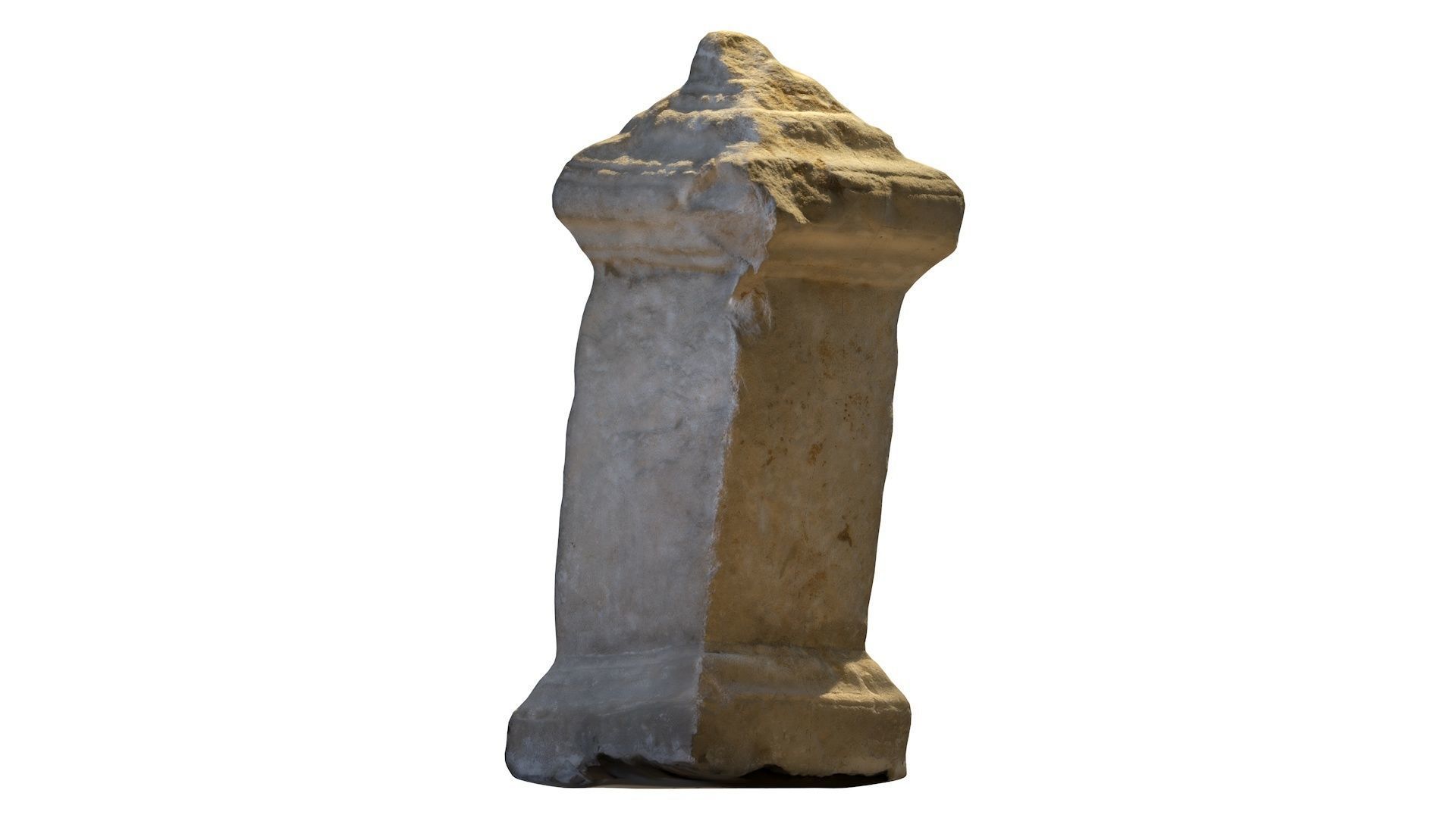 ASSYRIAN - ALTAR INCENSE PYRE Low-poly 3D model_23
