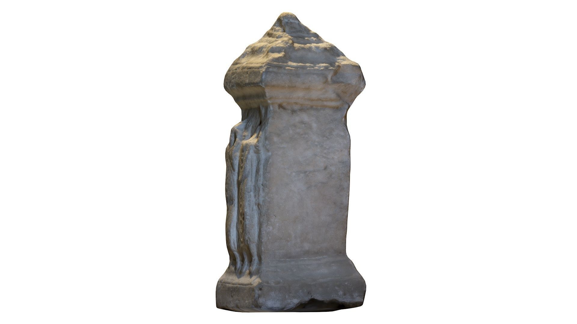 ASSYRIAN - ALTAR INCENSE PYRE Low-poly 3D model_22