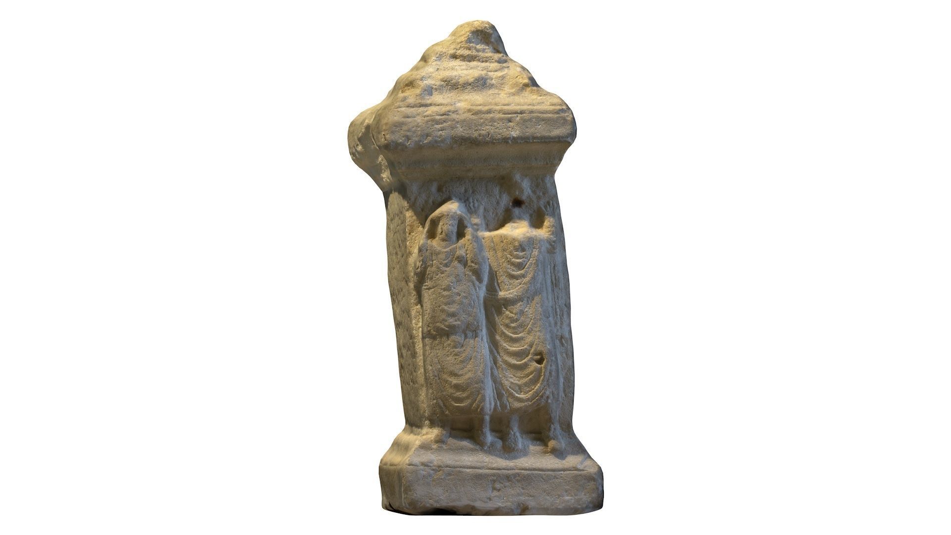 ASSYRIAN - ALTAR INCENSE PYRE Low-poly 3D model_26