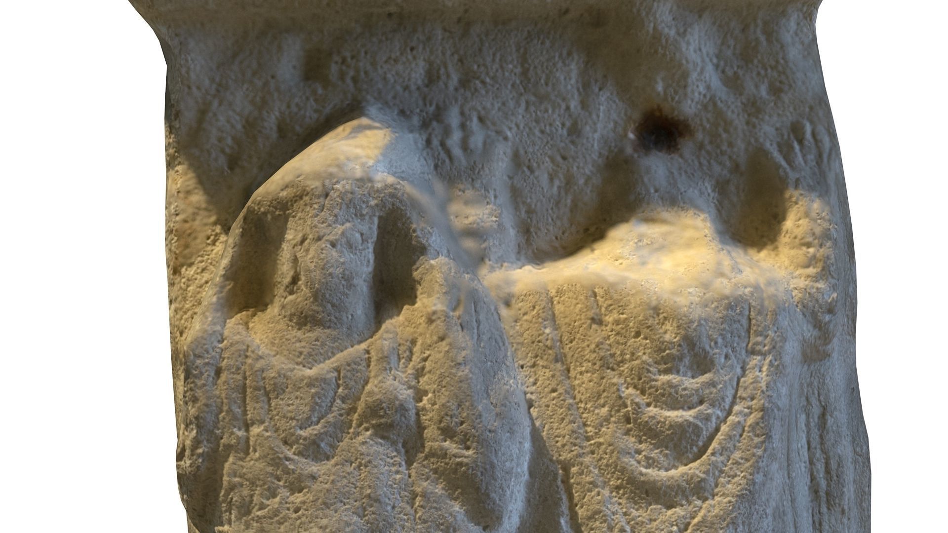 ASSYRIAN - ALTAR INCENSE PYRE Low-poly 3D model_18